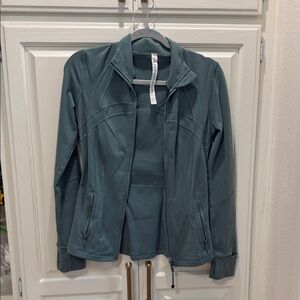lululemon athletica Teal Full-Zip Athletic Jacket